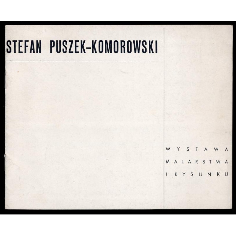 Wystawa malarstwa Stefana Puszka-Komorowskiego