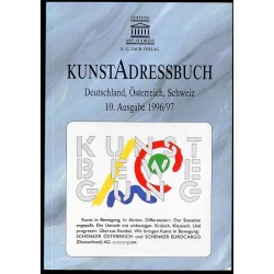 Kunstadress-Buch Deutschland, Österreich, Schweiz. 10. Ausgabe 1996/97