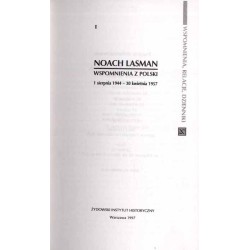 Wspomnienia z Polski 1 sierpnia 1944 - 30 kwietnia 1957