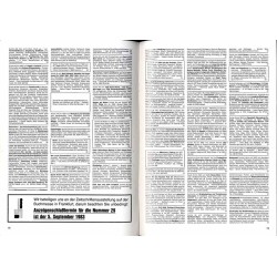 Ak Express Fachzeitschrift für Ansichtskarten-, Heimat- und Forschungssammler, Tauschtermine, Veranstaltungen. (1983). Nr 28 (Ju