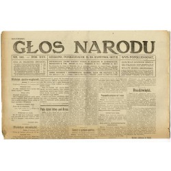Głos Narodu. R.25 (1917). Nr 102 (30 kwietnia 1917). Wydanie popołudniowe