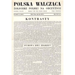 Polska Walcząca - Żołnierz Polski na Obczyźnie. Fighting Poland. Weekly for the Polish Forces. R.7 (1945). Nr 2 (13 stycznia 194