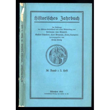Historisches Jahrbuch. B.36 (1915). H.3