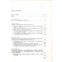 Z zagadnień jednolitego frontu KPP i PPS w latach 1933-1934