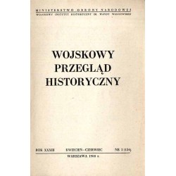 Wojskowy Przegląd Historyczny. R. 33 (1988). Nr 2 (124) (Kwiecień - Czerwiec 1988)