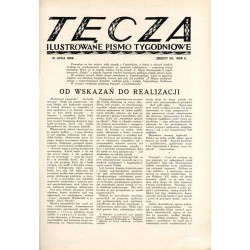 Tęcza. Ilustrowane pismo tygodniowe. R. 2 (1928). Z. 29 (21 lipca 1928) / Kamil Mackiewicz / Stanisław Szpotański / Wacław Piotr