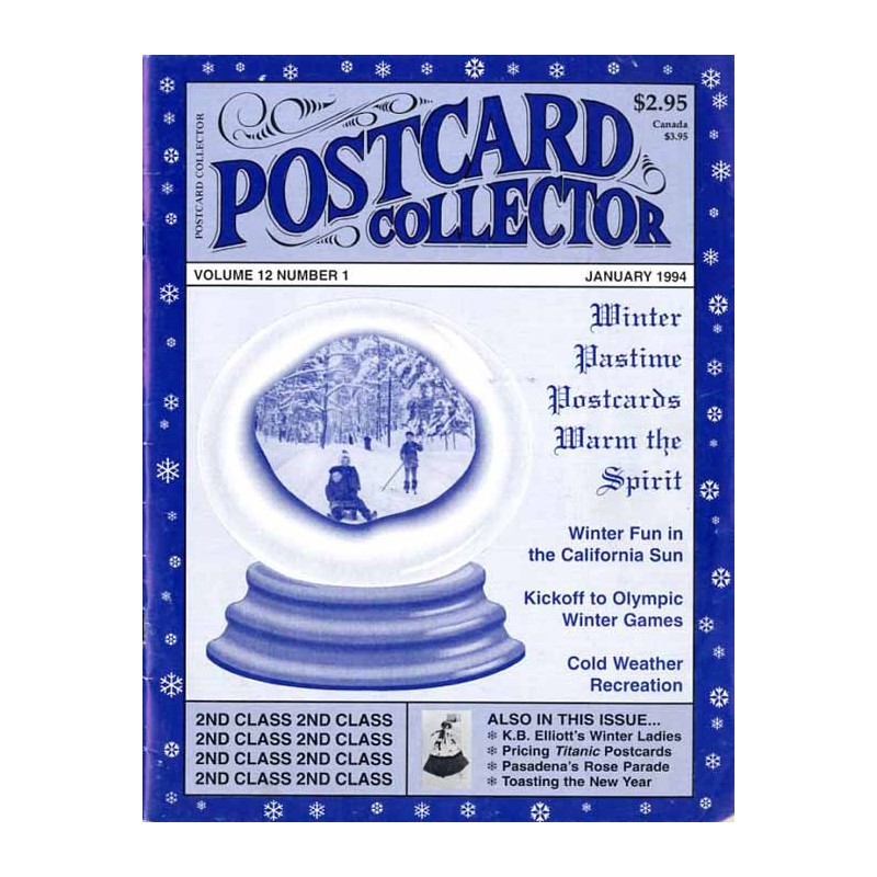 Postcard Collector. Vol.12 (1994). Nr 1 (January 1994)