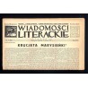Wiadomości Literackie. Tygodnik. R.14 (1937). Nr 9 (695) (21 lutego 1937)