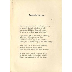 Sonety Józefa Orłowskiego / destrukt