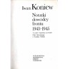 Notatki dowódcy frontu 1943-1945
