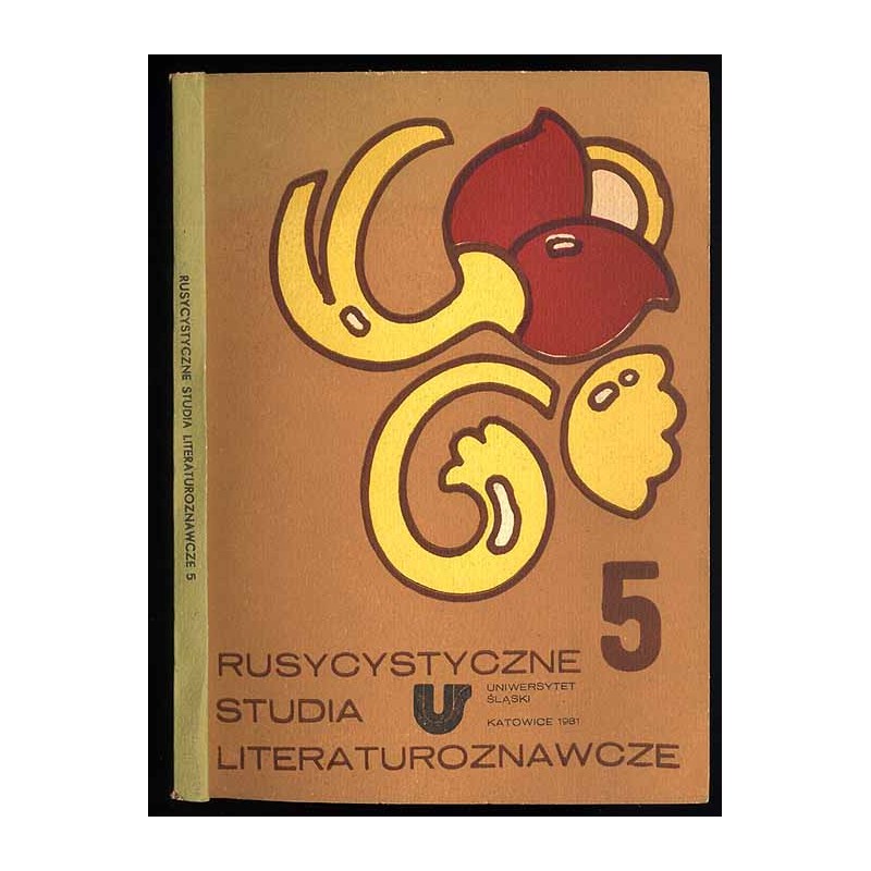 Rusycystyczne Studia Literaturoznawcze. Zagadnienie gatunków literackich. 5