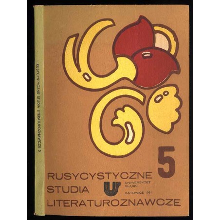 Rusycystyczne Studia Literaturoznawcze. Zagadnienie gatunków literackich. 5