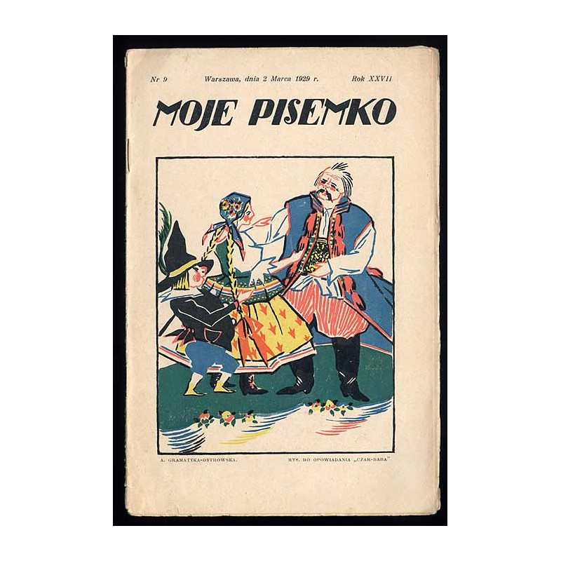 Moje Pisemko. R.27 (1929). Nr 9 (2 marca 1929)