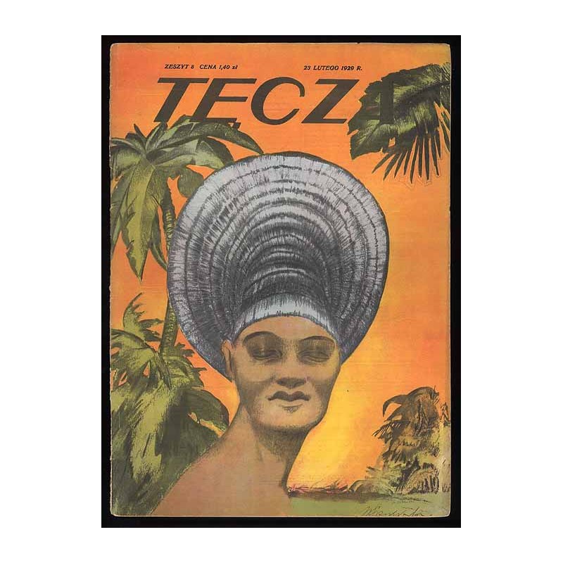 Tęcza. Ilustrowane pismo tygodniowe. R.3 (1929). Z. 8 (23 lutego 1929) / M. Skwarcoff (Skworcoff)