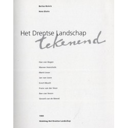 Het Drentse Landschap tekenend. Han van Hagen. Warner Hemstede. Mark Lisser. Jan van Loon. Evert Musch. Frans van der Veen. Ben