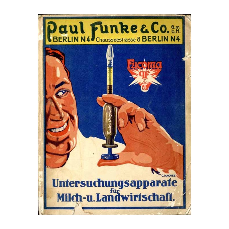 Paul Funke & Co. G.m.b.H. Berlin N. 4 Chausse-Straße 8. Fernruf: Amt Norden 4903 u. 8272. Draht-Anschrift: Fucoma. Liste 300 [Un