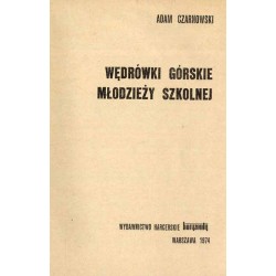 Wędrówki górskie młodzieży szkolnej