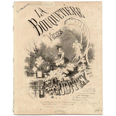 La Bouquetière. Valse pour le piano à 4 mains