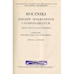 Roczniki Dziejów Społecznych i Gospodarczych. T.44 (1983)