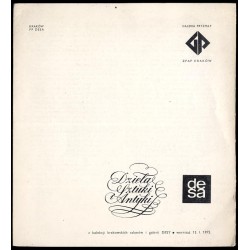 Dzieła sztuki i antyki z kolekcji krakowskich salonów i galerii Desy