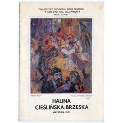 Halina Cieślińska-Brzeska, Kraków, Pałac Sztuki - wrzesień 1981