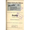 Albert Schulte Söhne, Kommanditgesellschaft, Tente Rheinland [...] Aelteste Spezialfabrik in Rollen aller Art. Hauptliste Ausgab