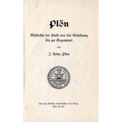 Plön. Geschichte der Stadt von der Gründung bis zur Gegenwart