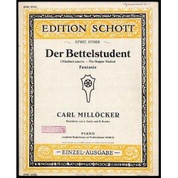 Der Bettelstudent. L'Etudiant pauvre - The Beggar Student. Fantasie
