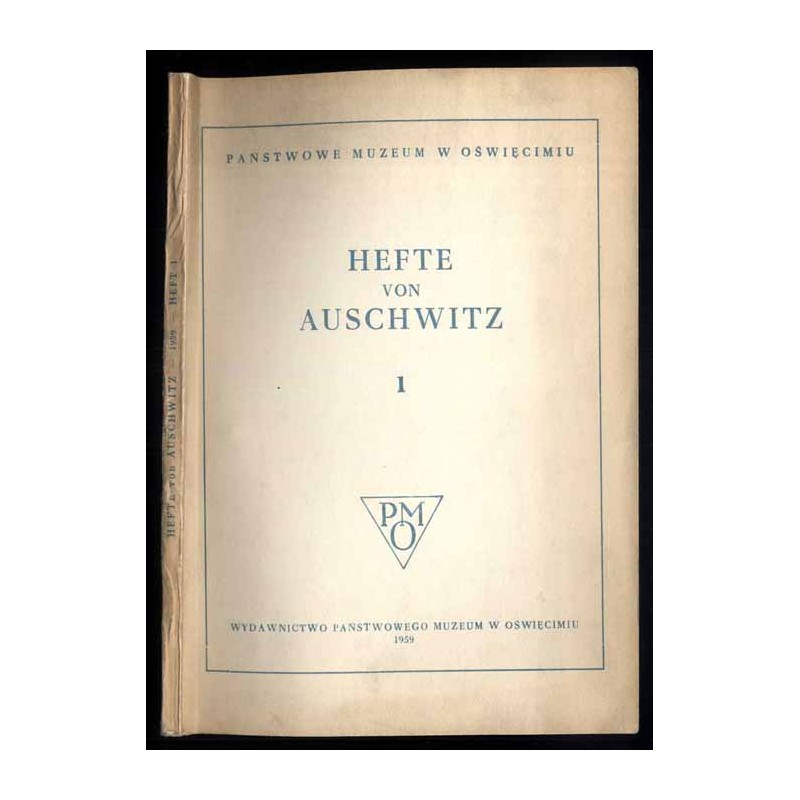 Hefte von Auschwitz nr 1 (1959)
