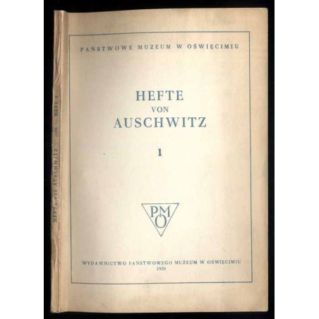 Hefte von Auschwitz nr 1 (1959)