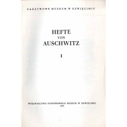 Hefte von Auschwitz nr 1 (1959)