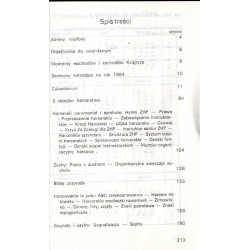 Kalendarz Harcerski 1984