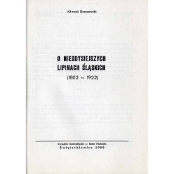 O niegdysiejszych Lipinach Śląskich (1802-1922)