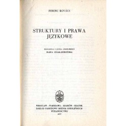 Struktury i prawa językowe