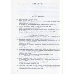 Sztuka zdobnicza. Dary i nabytki 1945-1964. Katalog