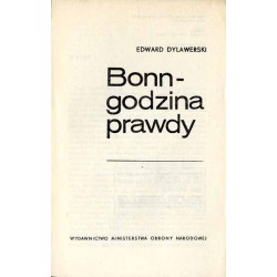 Bonn - godzina prawdy
