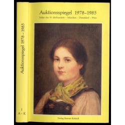Auktionsspiegel 1978 - 1985. Maler des 19. Jahrhunderts - München - Düsseldorf - Wien. 2 vol