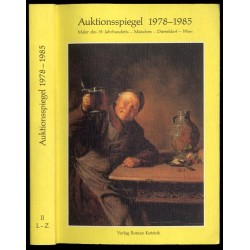 Auktionsspiegel 1978 - 1985. Maler des 19. Jahrhunderts - München - Düsseldorf - Wien. 2 vol