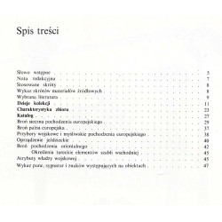 Militaria z dawnej kolekcji wilanowskiej. Katalog obiektów zachowanych