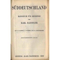 Süddeutschland. Handbuch für Reisende