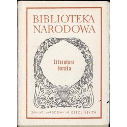 Literatura barska. Antologia