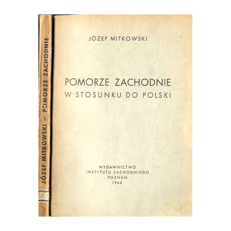 Pomorze Zachodnie w stosunku do Polski