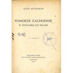 Pomorze Zachodnie w stosunku do Polski