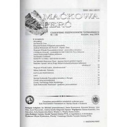 Maćkowa Perć. Czasopismo przewodników tatrzańskich. 2005. Nr 1 (9) (V 2005)
