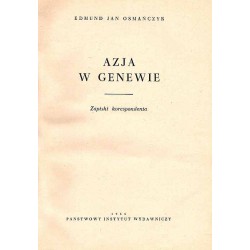 Azja w Genewie. Zapiski korespondenta