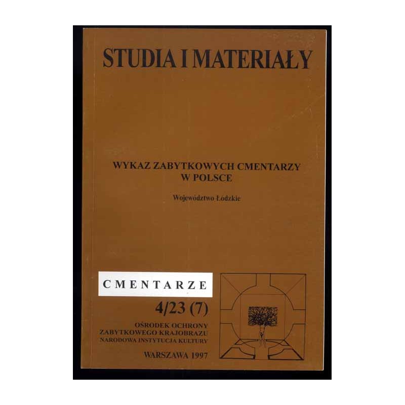 Wykaz zabytkowych cmentarzy w Polsce. Województwo Łódzkie