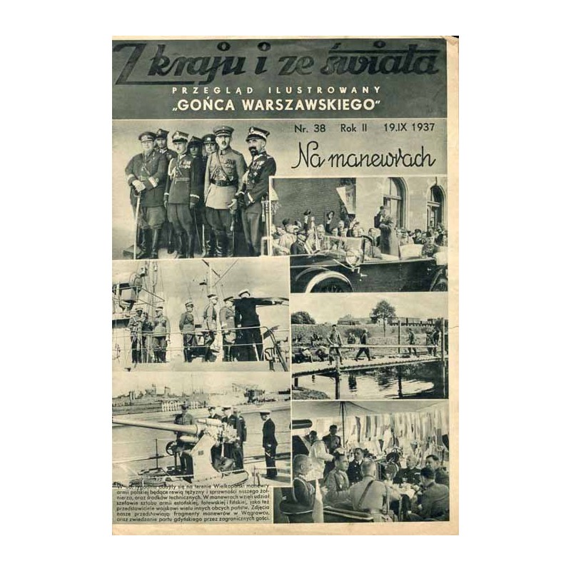 Z Kraju i ze Świata. Przegląd ilustrowany "Gońca Warszawskiego". R.2 (1937). Nr 38 (19 września 1937) / Gdynia, Wągrowiec