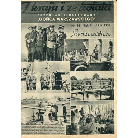 Z Kraju i ze Świata. Przegląd ilustrowany "Gońca Warszawskiego". R.2 (1937). Nr 38 (19 września 1937) / Gdynia, Wągrowiec