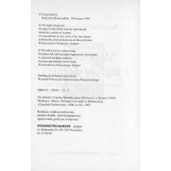 Mickiewicz i jego czytelnicy. O recepcji wieszcza w zaborze rosyjskim w latach 1831-1855