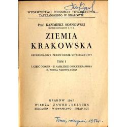 Ziemia Krakowska. Szczegółowy przewodnik wycieczkowy. 2t